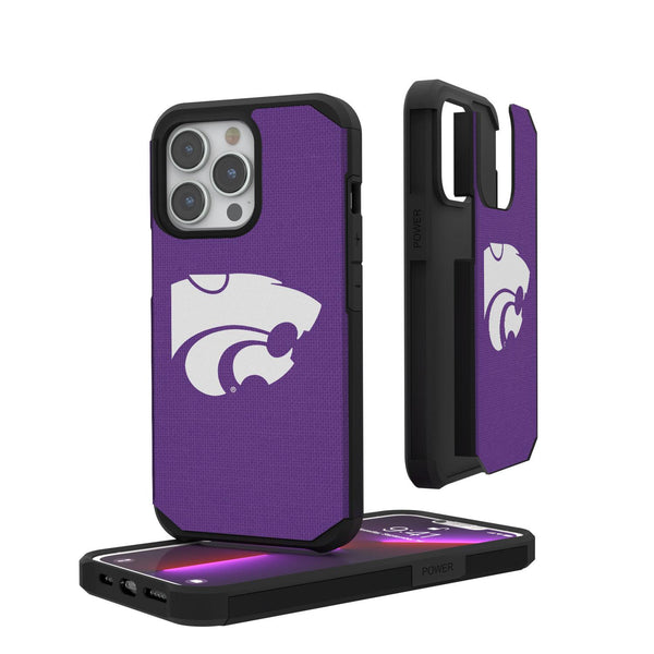 Kansas State Wildcats Solid iPhone Rugged Case