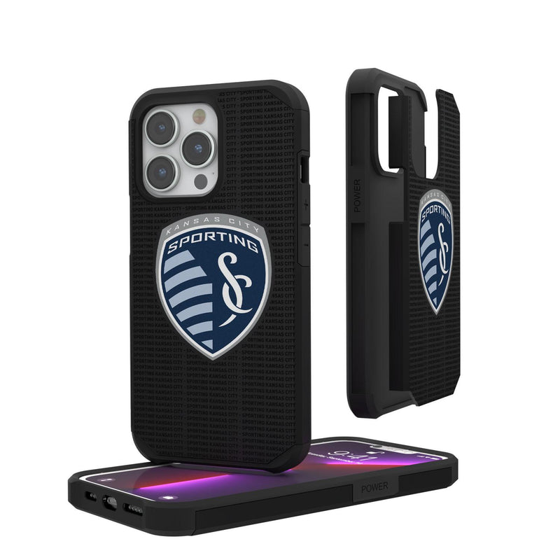 Sporting Kansas City   Blackletter iPhone Rugged Case