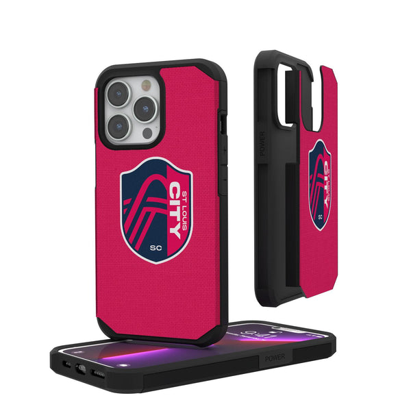 St. Louis CITY SC  Solid iPhone Rugged Case