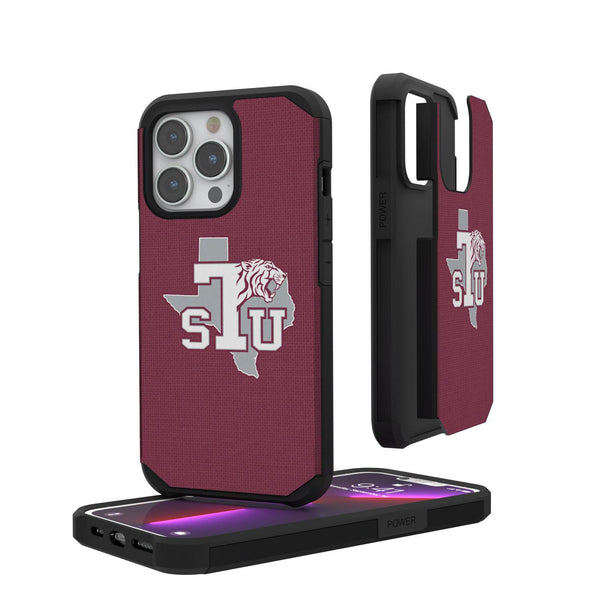 Texas Southern Tigers Solid iPhone Rugged Case