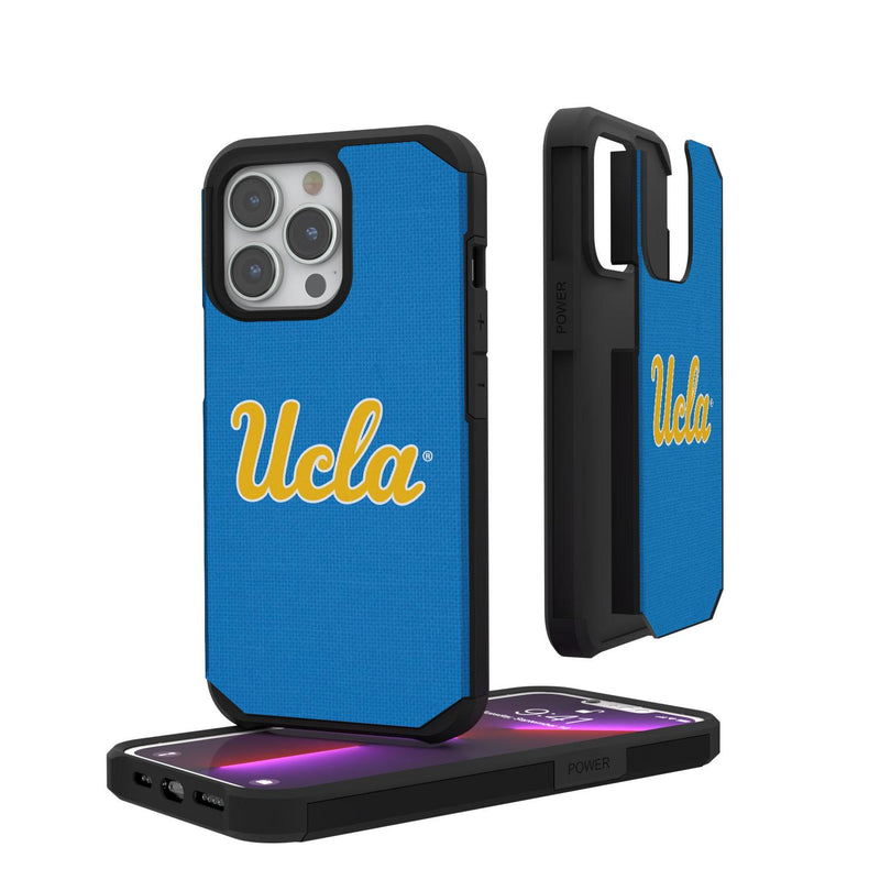 UCLA Bruins Solid iPhone Rugged Case