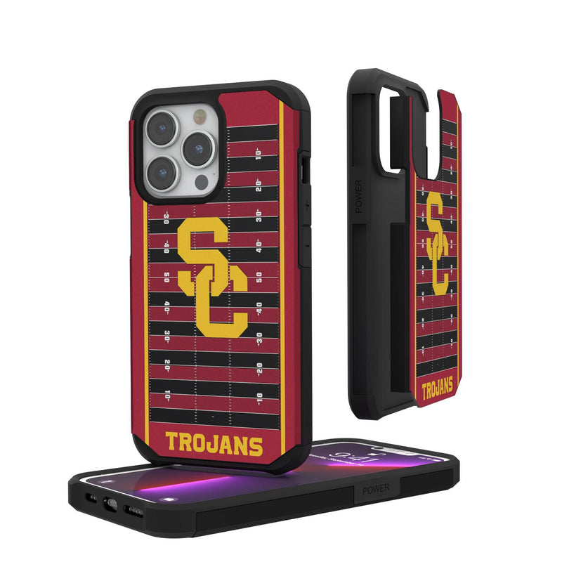 Southern California Trojans Football Field iPhone Rugged Case