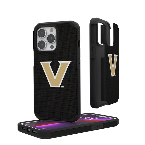 Vanderbilt Commodores Solid iPhone Rugged Case