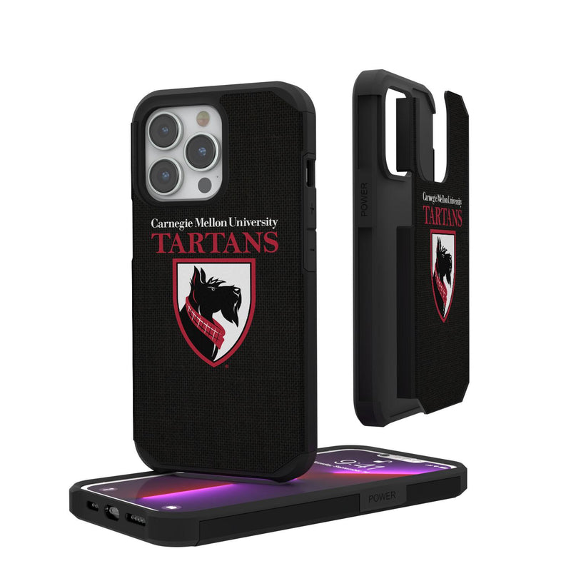 Carnegie Mellon Tartans Solid iPhone Rugged Case