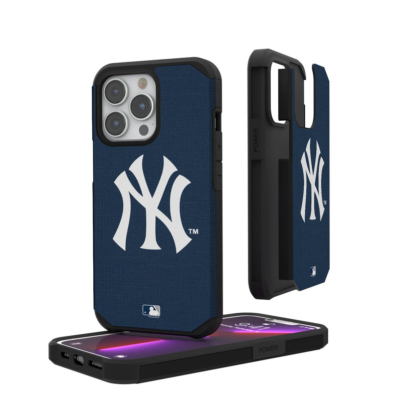 New York Yankees Solid iPhone Rugged Case