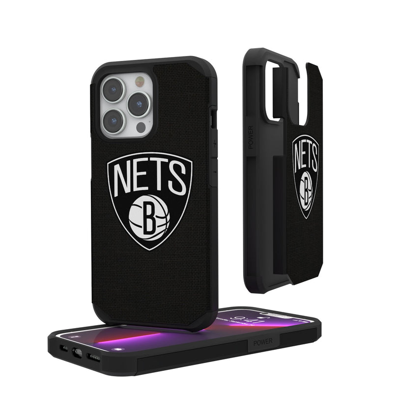 Brooklyn Nets Solid iPhone Rugged Case