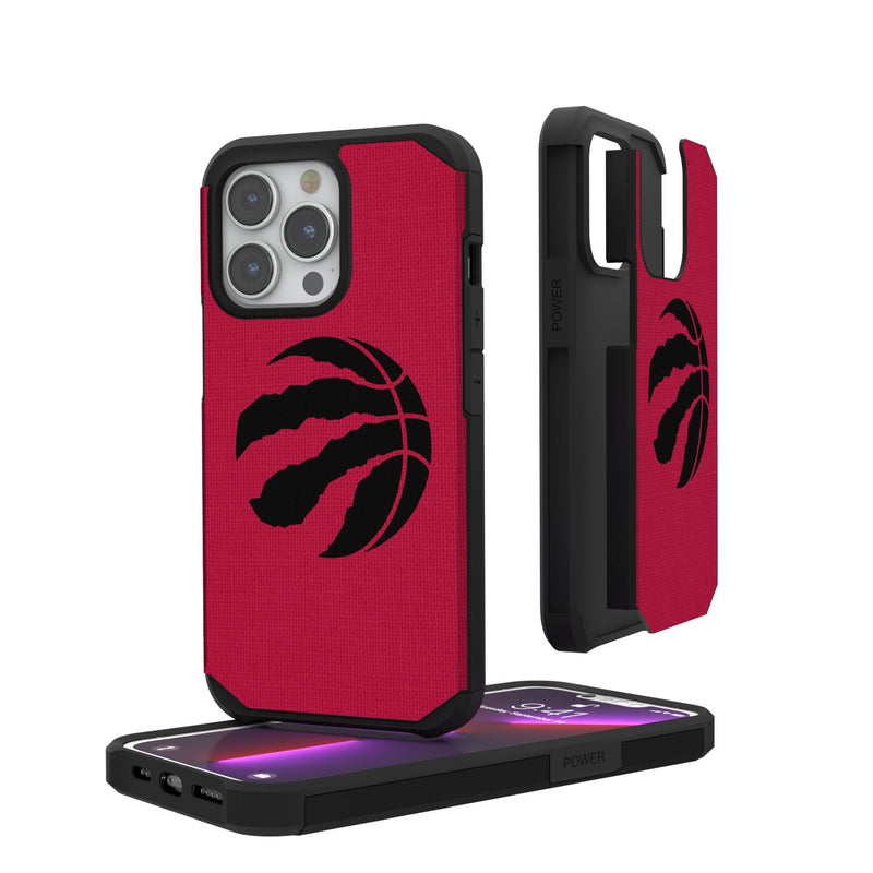 Toronto Raptors Solid iPhone Rugged Case