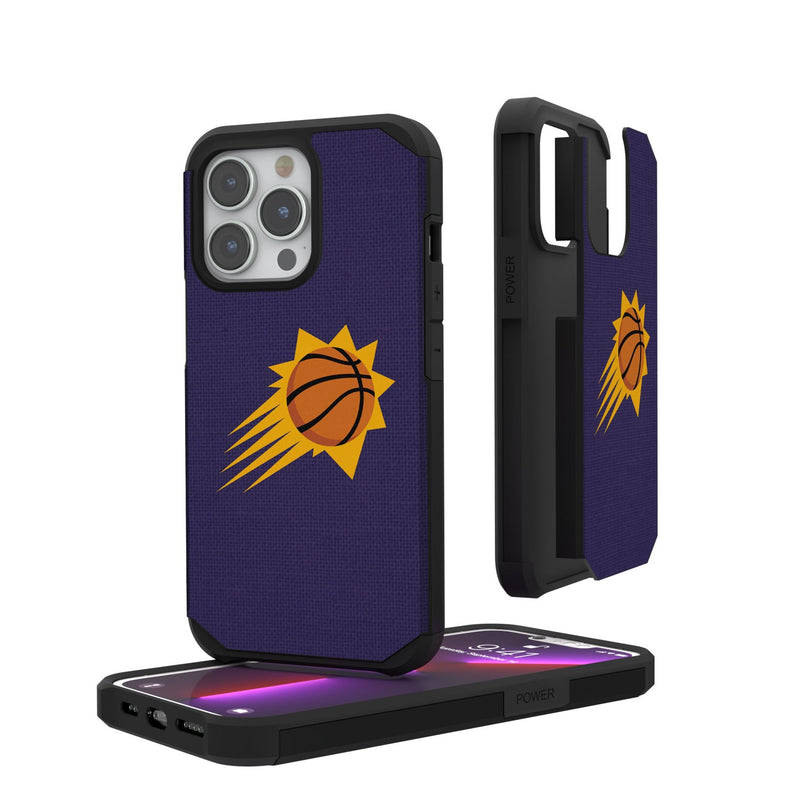 Phoenix Suns Solid iPhone Rugged Case