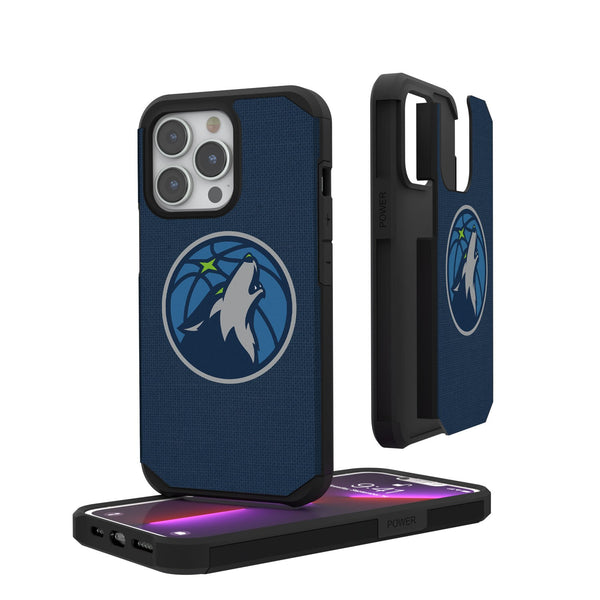 Minnesota Timberwolves Solid iPhone Rugged Case