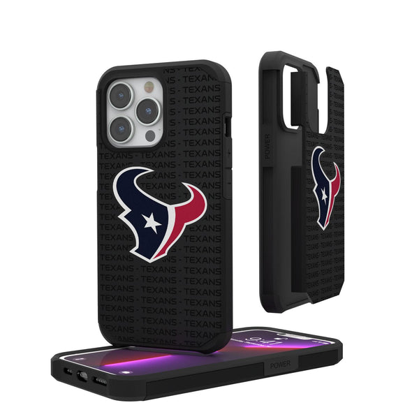 Houston Texans Blackletter iPhone Rugged Case