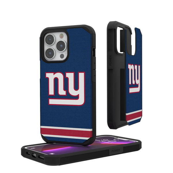 New York Giants Stripe iPhone Rugged Case