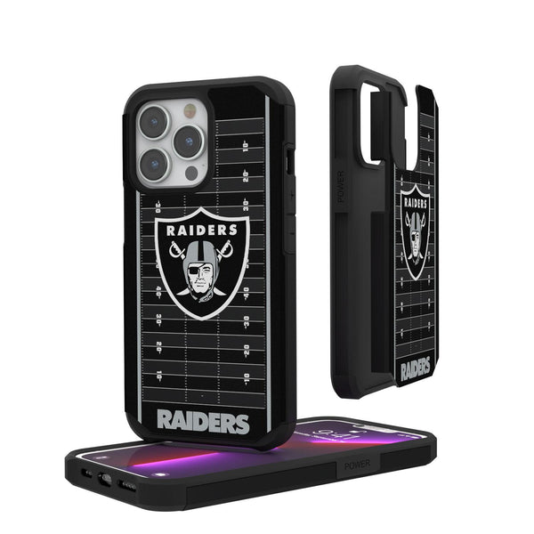 Las Vegas Raiders Football Field iPhone Rugged Case