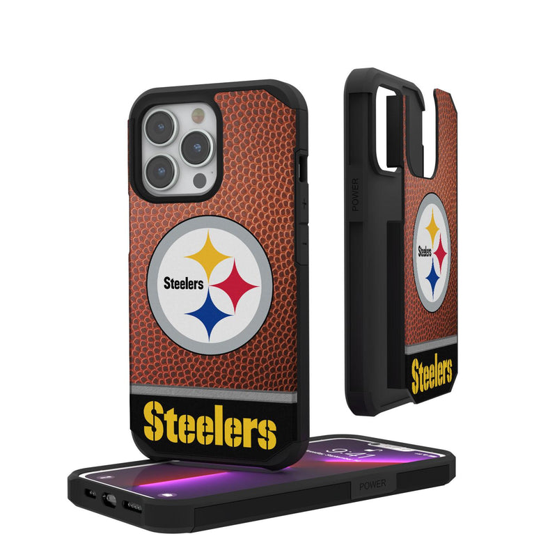Pittsburgh Steelers Football Wordmark iPhone Rugged Case