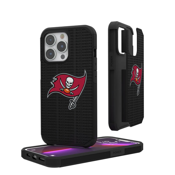 Tampa Bay Buccaneers Blackletter iPhone Rugged Case