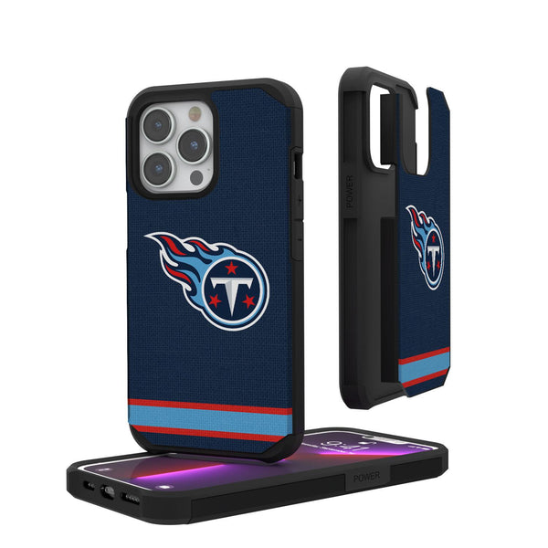 Tennessee Titans Stripe iPhone Rugged Case