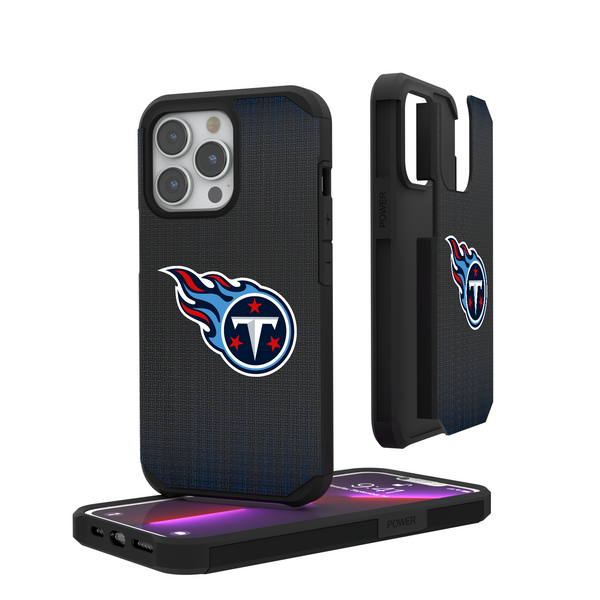 Tennessee Titans Linen iPhone Rugged Phone Case