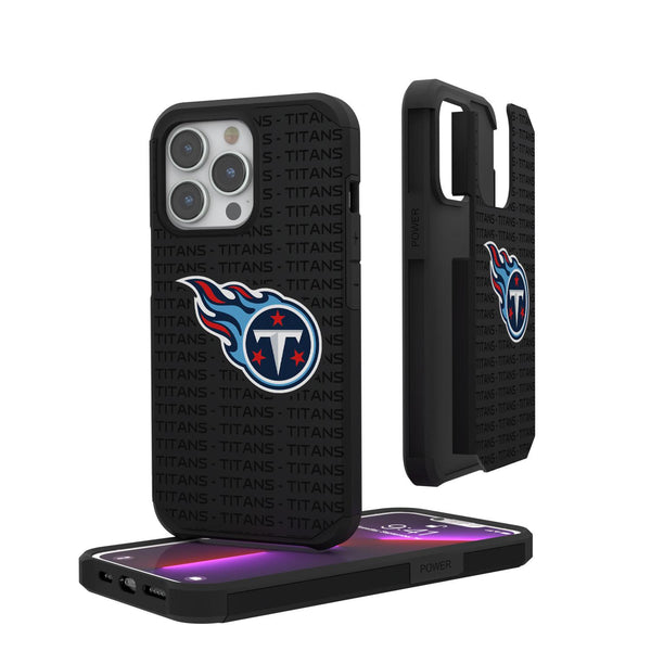 Tennessee Titans Blackletter iPhone Rugged Case