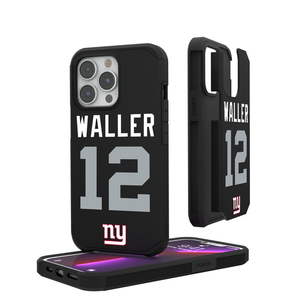 Darren Waller New York Giants 12 Ready iPhone Rugged Phone Case