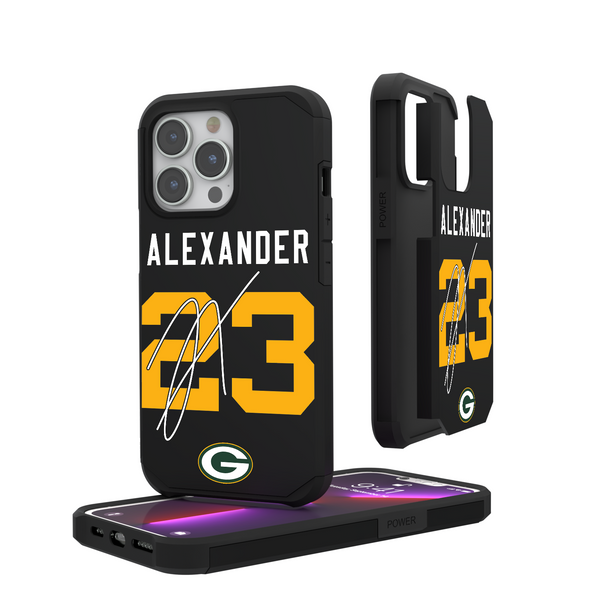 Jaire Alexander Green Bay Packers 23 Ready iPhone Rugged Phone Case