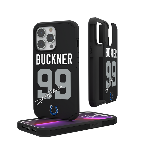 DeForest Buckner Indianapolis Colts 99 Ready iPhone Rugged Phone Case