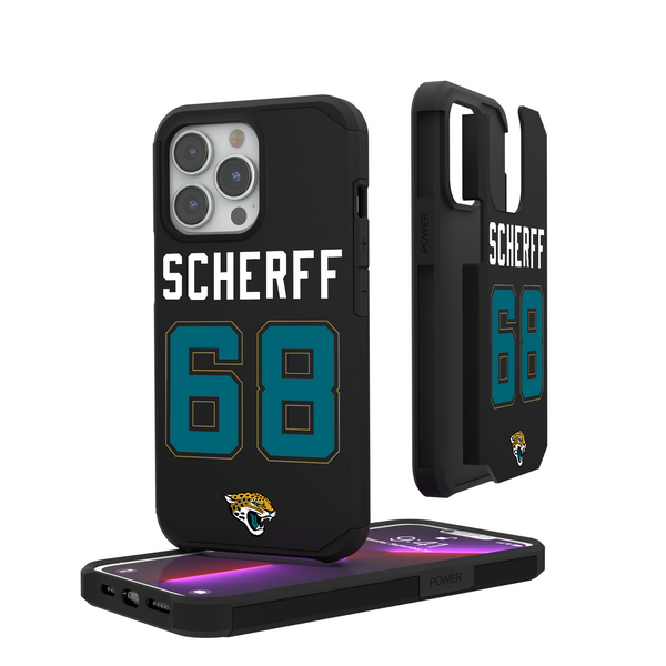Brandon Scherff Jacksonville Jaguars 68 Ready iPhone Rugged Phone Case