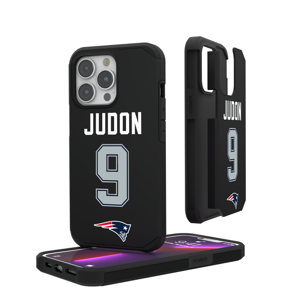 Matthew Judon New England Patriots 9 Ready iPhone Rugged Phone Case