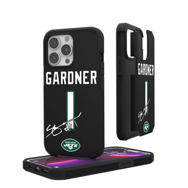 Sauce Gardner New York Jets 1 Ready iPhone Rugged Phone Case