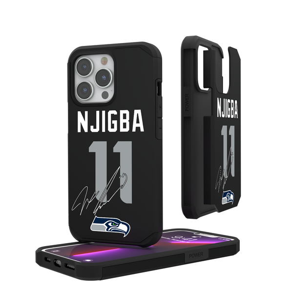 Jaxon Smith-Njigba Seattle Seahawks 11 Ready iPhone Rugged Phone Case
