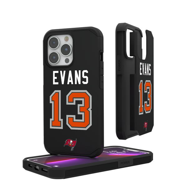 Mike Evans Tampa Bay Buccaneers 13 Ready iPhone Rugged Phone Case