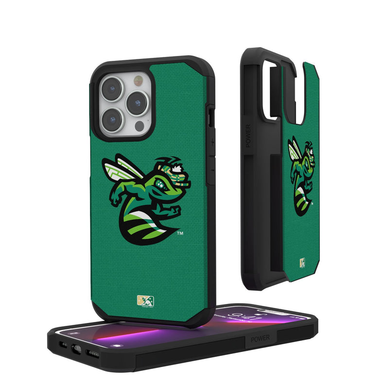 Augusta GreenJackets Solid iPhone Rugged Case