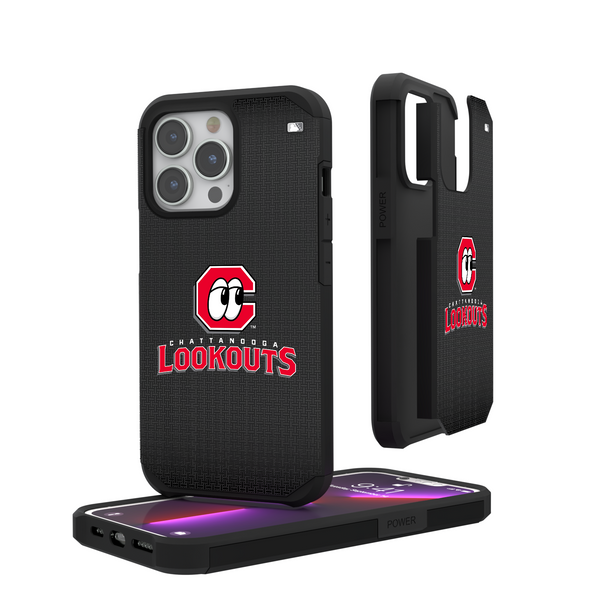 Chattanooga Lookouts Linen iPhone Rugged Phone Case