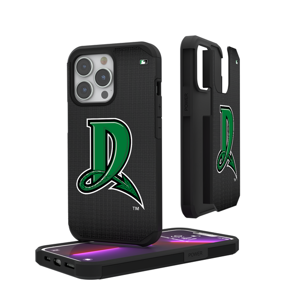 Dayton Dragons Linen iPhone Rugged Phone Case