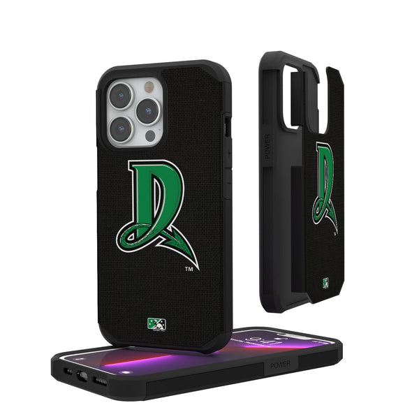 Dayton Dragons Solid iPhone Rugged Case