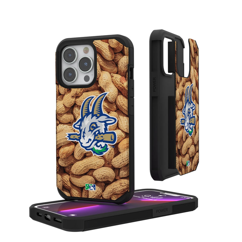 Hartford Yard Goats Peanuts iPhone Rugged Case