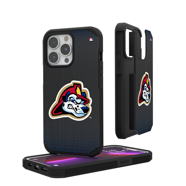 Peoria Chiefs Linen iPhone Rugged Phone Case