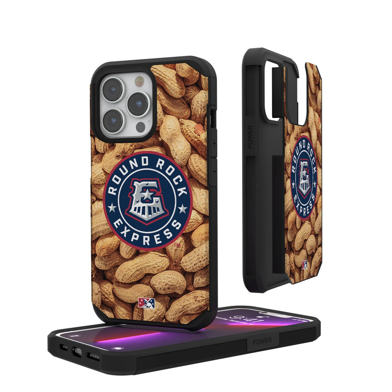Round Rock Express Peanuts iPhone Rugged Case