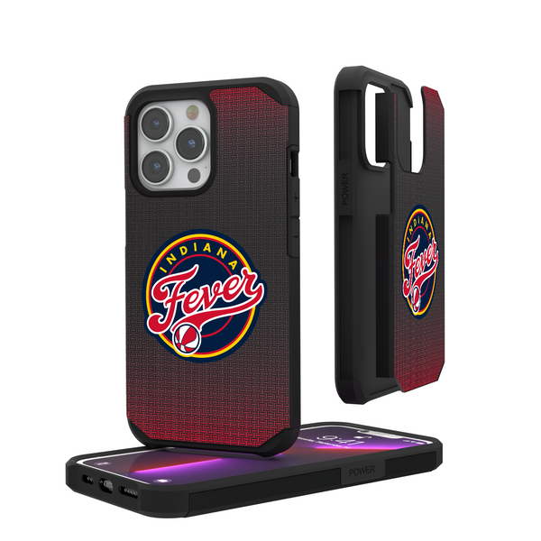 Indiana Fever Linen iPhone Rugged Phone Case