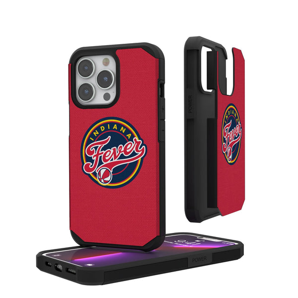 Indiana Fever Solid iPhone Rugged Case
