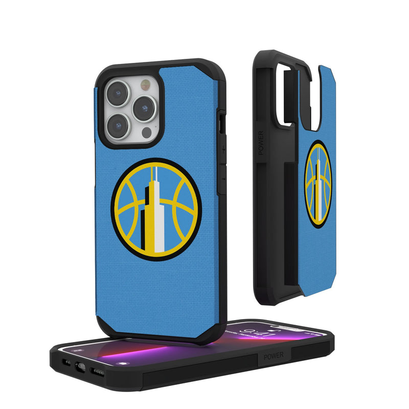 Chicago Sky Solid iPhone Rugged Case