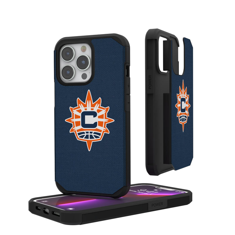 Connecticut Sun Solid iPhone Rugged Case