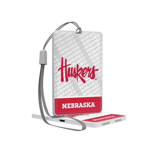 Nebraska Huskers Endzone Plus Bluetooth Pocket Speaker