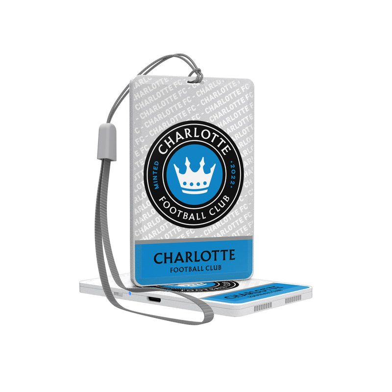 Charlotte FC  Endzone Plus Bluetooth Pocket Speaker