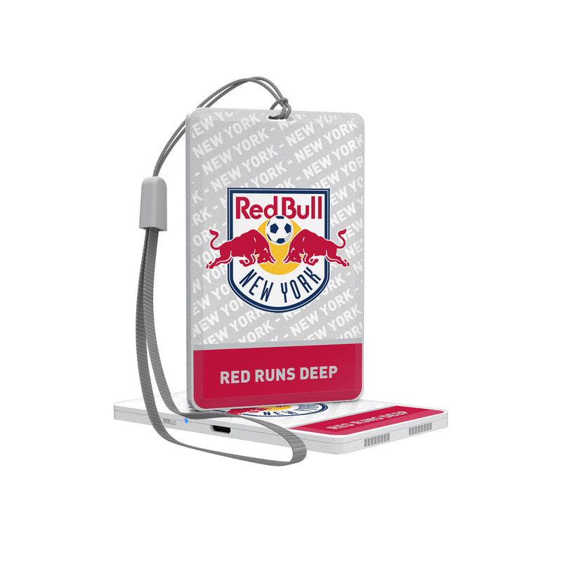 New York Red Bulls  Endzone Plus Bluetooth Pocket Speaker
