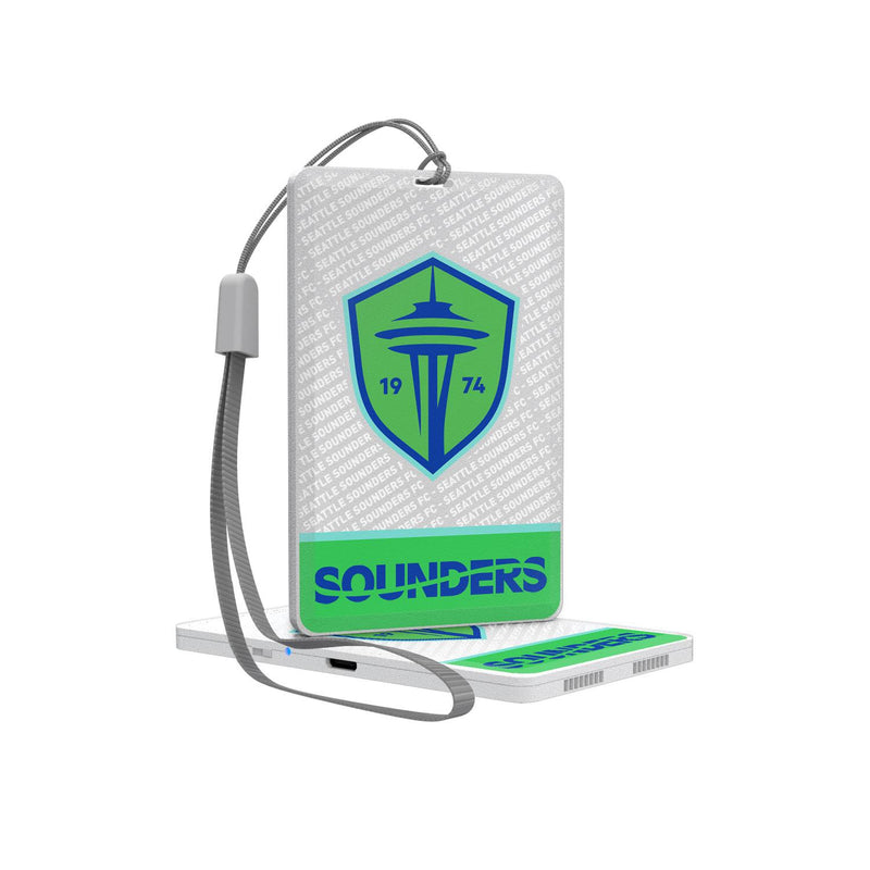 Seattle Sounders FC   Endzone Plus Bluetooth Pocket Speaker