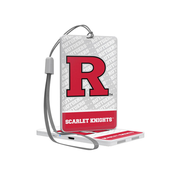 Rutgers Scarlet Knights Endzone Plus Bluetooth Pocket Speaker