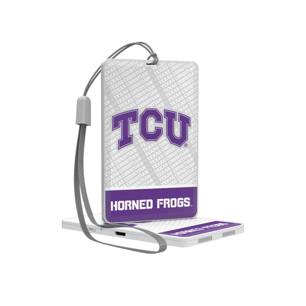 Texas Christian Horned Frogs Endzone Plus Bluetooth Pocket Speaker