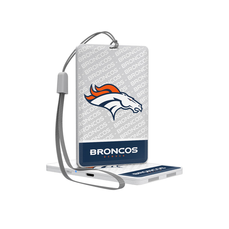 Denver Broncos Endzone Plus Bluetooth Pocket Speaker