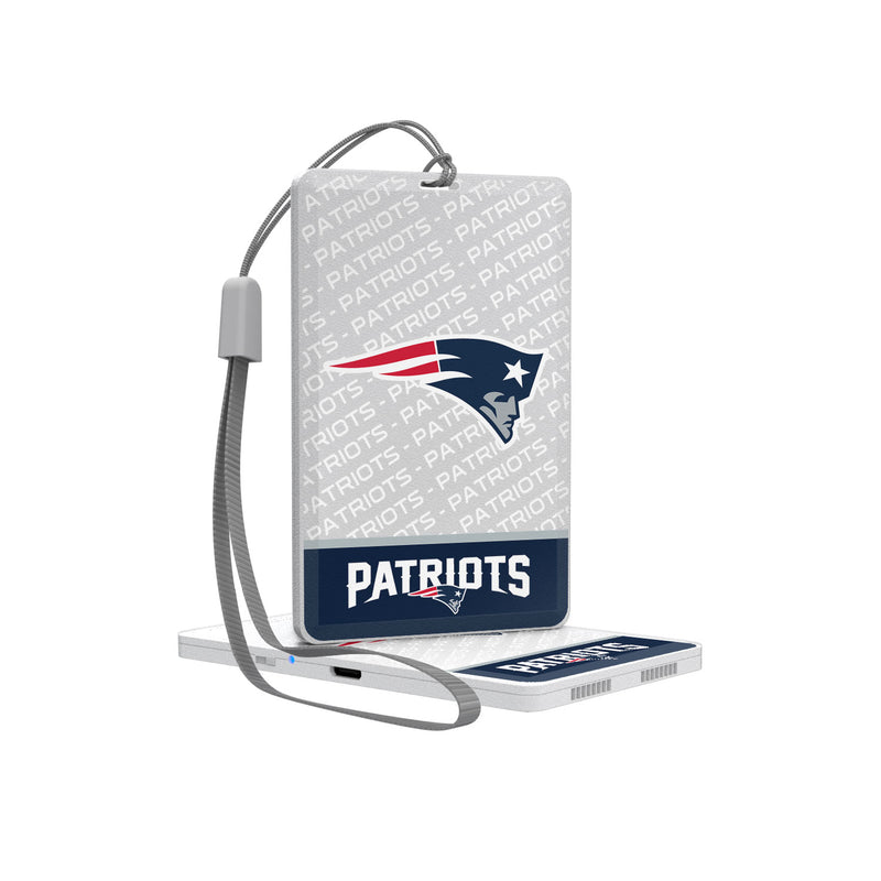 New England Patriots Endzone Plus Bluetooth Pocket Speaker