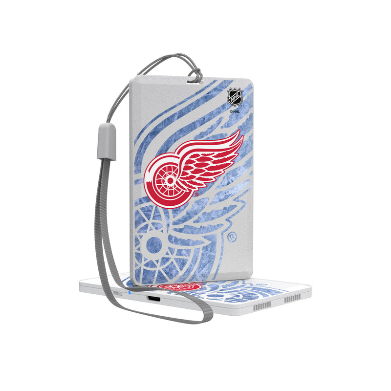 Detroit Red Wings Ice Tilt Bluetooth Credit Card Mini Speaker
