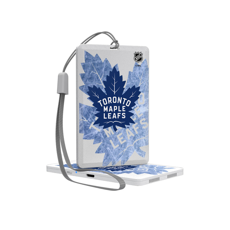 Toronto Maple Leafs Ice Tilt Bluetooth Credit Card Mini Speaker
